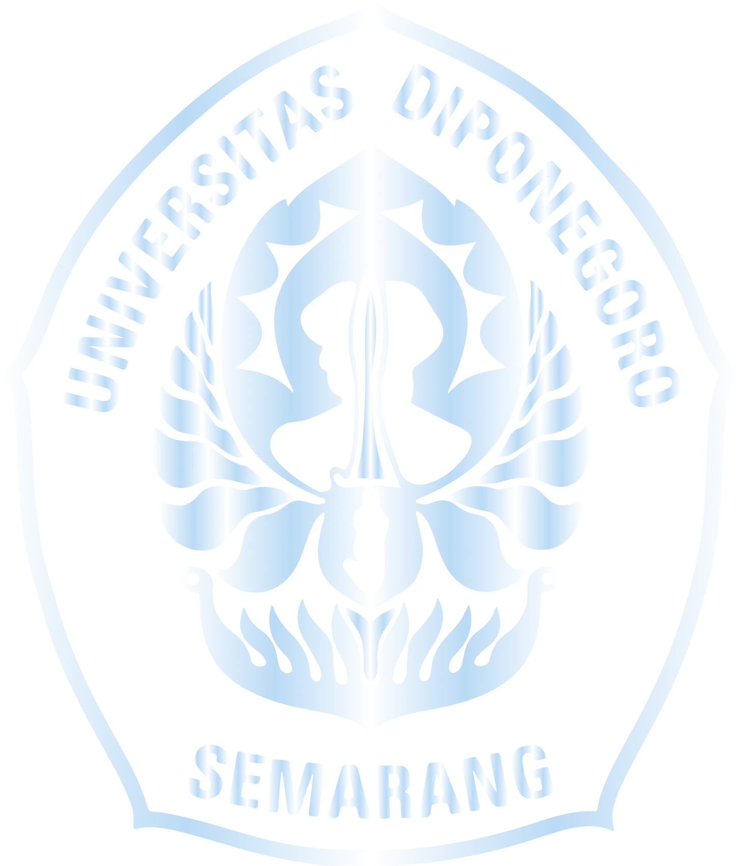Universitas Diponegoro crest accent